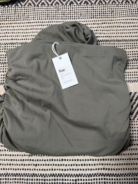 Bae Olive Green Ruched Sides knee length skirt